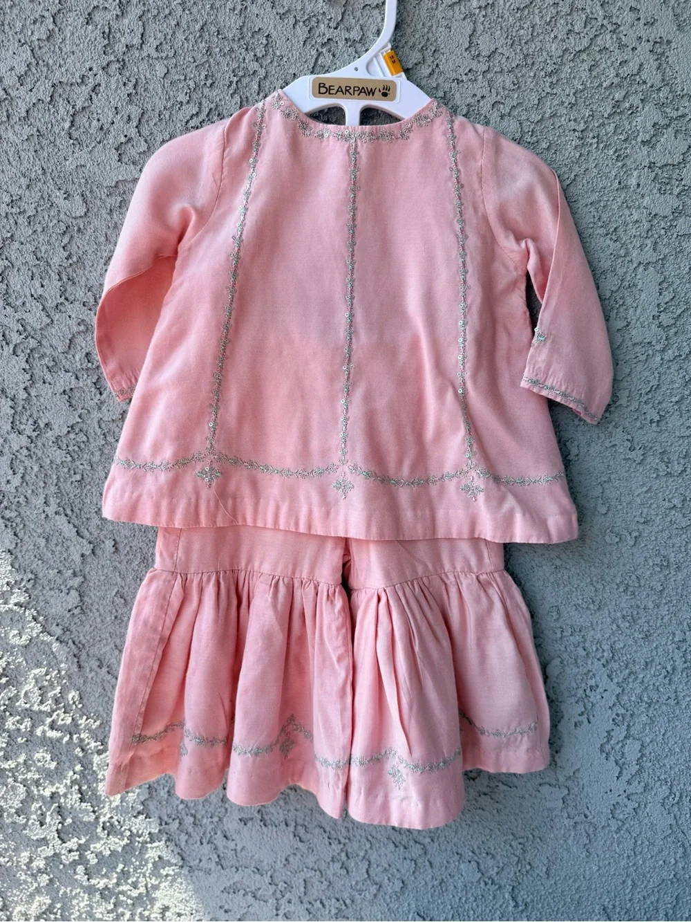 Baby girl gharara with shirt